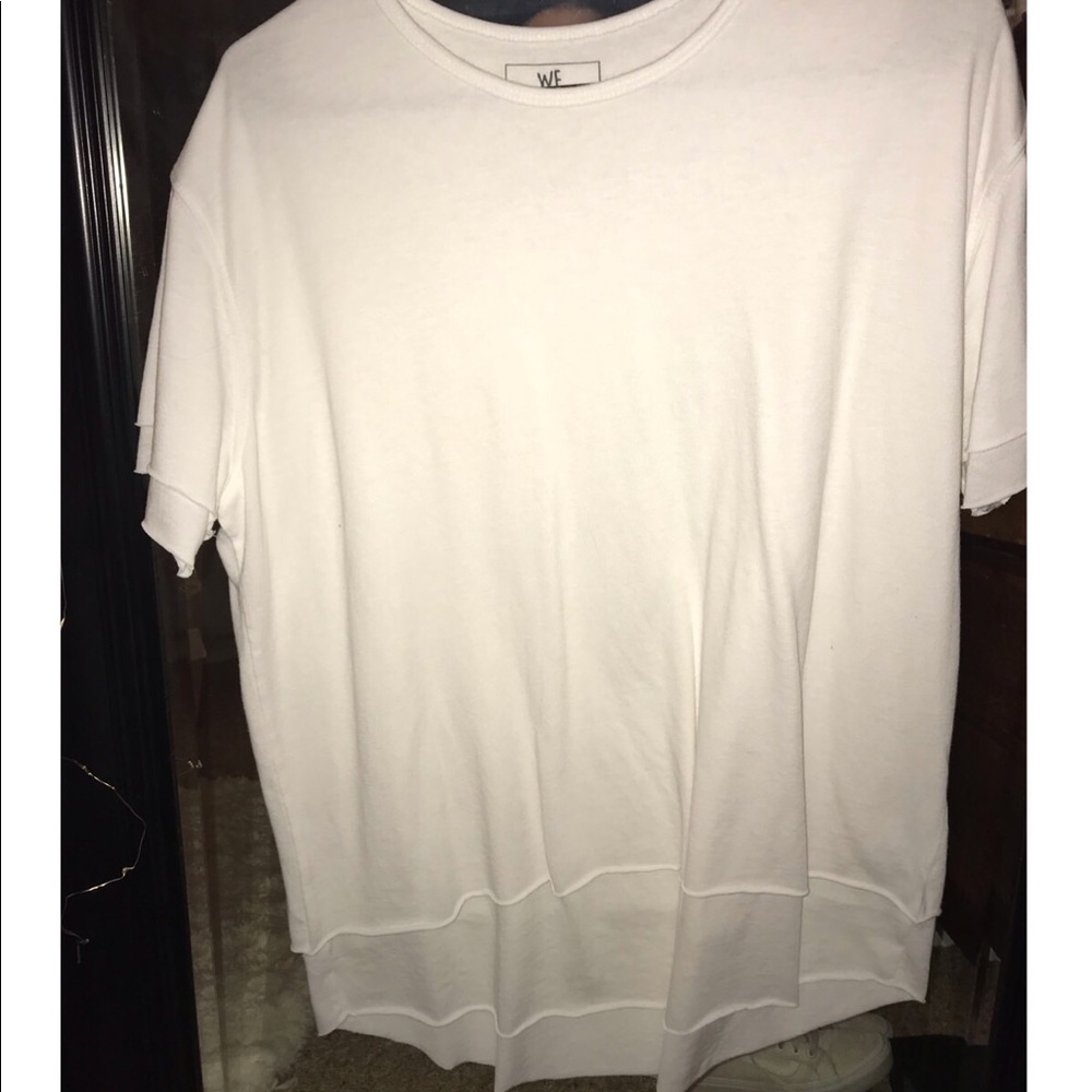 ✧ white free people shirt ✧